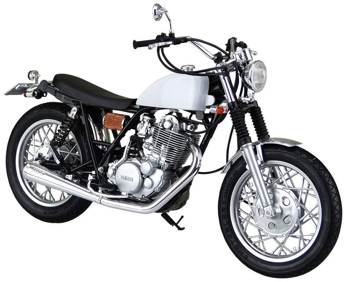 AOSHIMA 51665 Bike 11 Yamaha Sr400S With Custom Parts 1/12 Scale 4905083051665- Japan Figure Store - #1 Bring To You The Best Japanese Goods