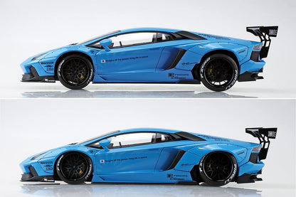 AOSHIMA Liberty Walk 1/24 No.16 Lamborghini Aventador Plastic Model- Japan Figure Store - #1 Bring To You The Best Japanese Goods