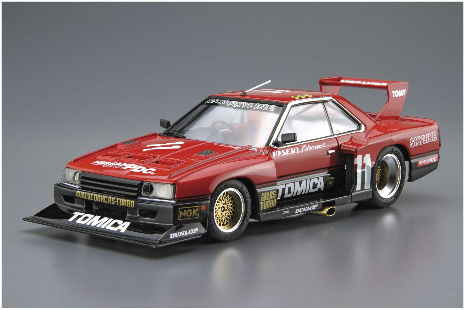 AOSHIMA The Model Car 1/24 Nissan Kdr30 Skyline Super Silhouette '82 Plastic Model- Japan Figure Store - #1 Bring To You The Best Japanese Goods
