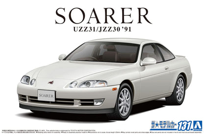 AOSHIMA The Model Car 1/24 Toyota Jzz30 Soarer 2.5Gt-Twinturbo L '91 Plastic Model- Japan Figure Store - #1 Bring To You The Best Japanese Goods