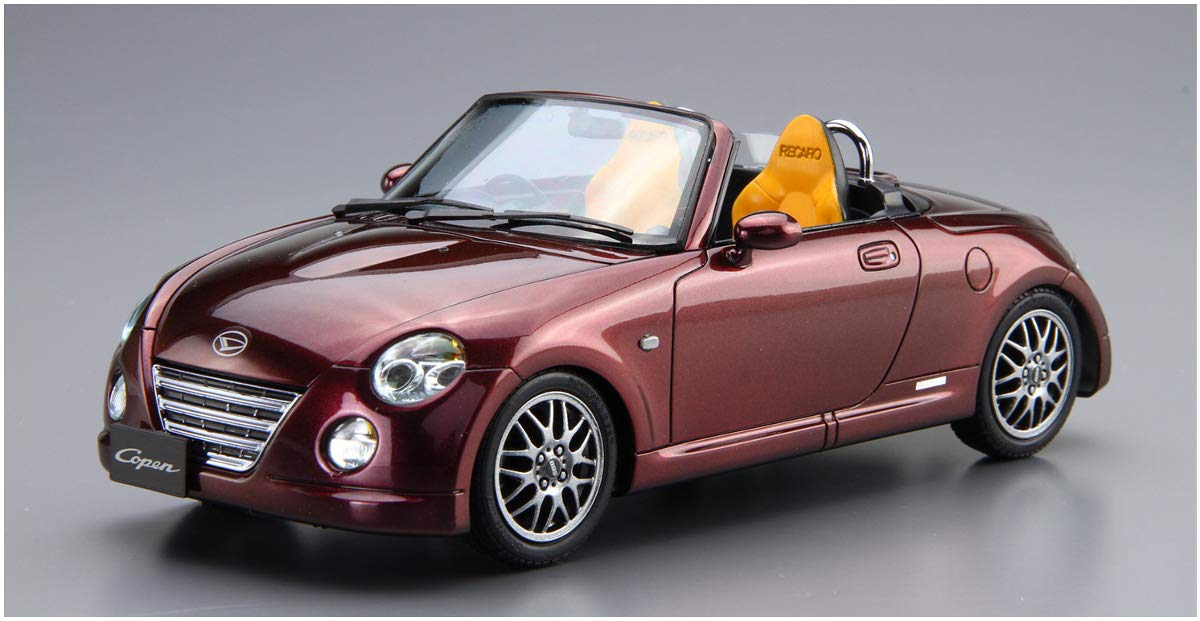 AOSHIMA The Model Car 1/24 Daihatsu L880K Copen Ultimate Edition '06 Plastic Model- Japan Figure Store - #1 Bring To You The Best Japanese Goods