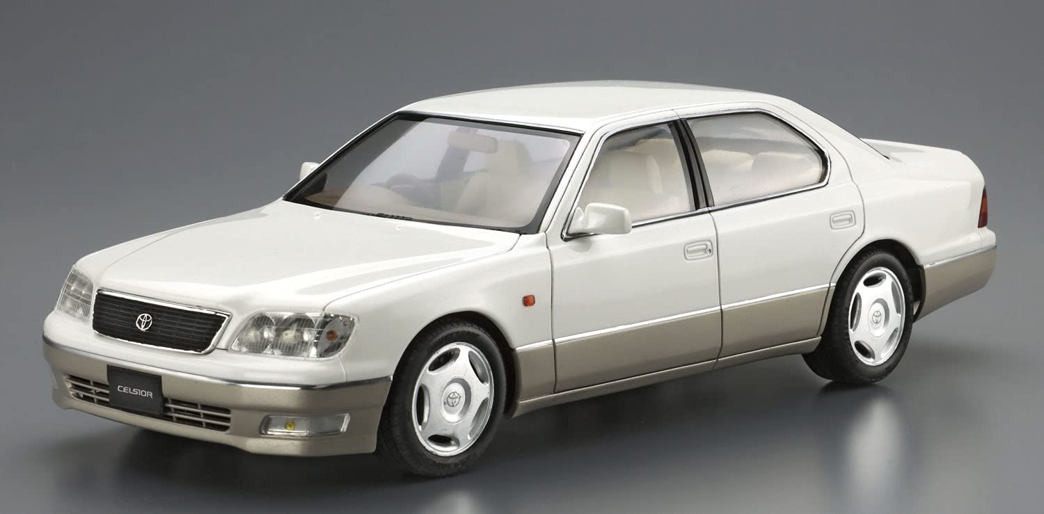 AOSHIMA The Model Car 1/24 Toyota Uce21 Celsior C Type '98 Plastic Model- Japan Figure Store - #1 Bring To You The Best Japanese Goods