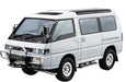 AOSHIMA 52334 The Model Car 27 Mitsubishi P35W Delica Star Wagon '91 1/24 Scale Kit- Japan Figure Store - #1 Bring To You The Best Japanese Goods