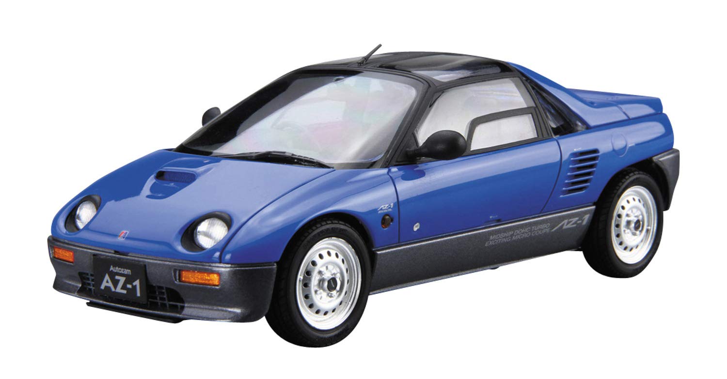 AOSHIMA The Model Car 1/24 Mazda Pg6Sa Az-1 '92 Plastic Model- Japan Figure Store - #1 Bring To You The Best Japanese Goods
