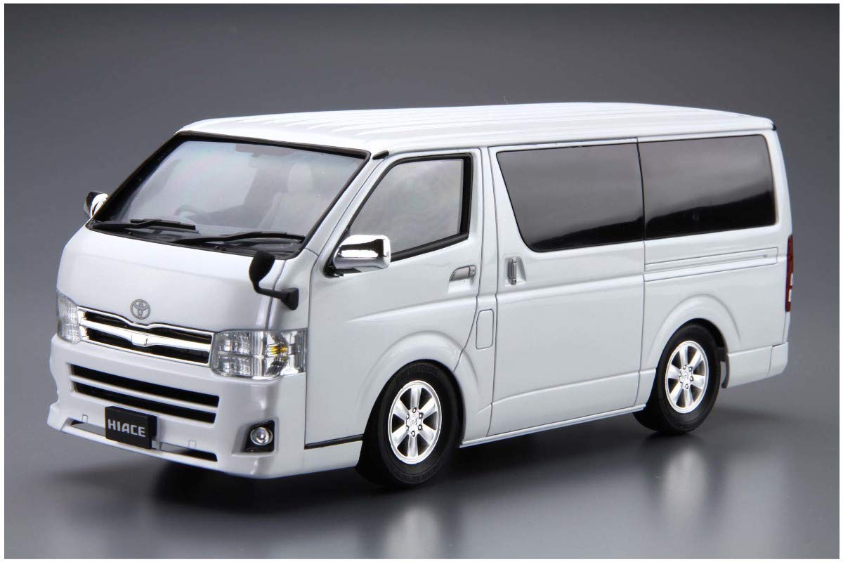 AOSHIMA The Model Car 1/24 Toyota Trh200V Hiace Super Gl '10 Plastic Model- Japan Figure Store - #1 Bring To You The Best Japanese Goods