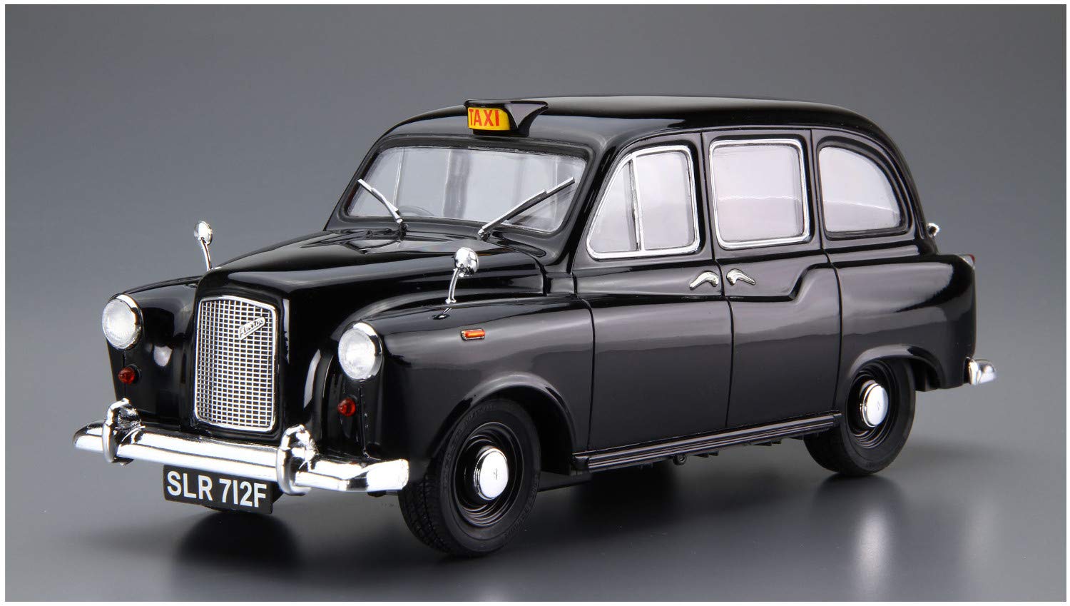 AOSHIMA The Model Car 1/24 Fx-4 London Taxi '68 Plastic Model- Japan Figure Store - #1 Bring To You The Best Japanese Goods