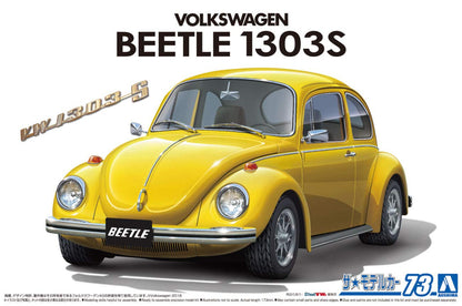 AOSHIMA The Model Car 1/24 Volkswagen 13Ad Beetle 1303S '73 Plastic Model- Japan Figure Store - #1 Bring To You The Best Japanese Goods
