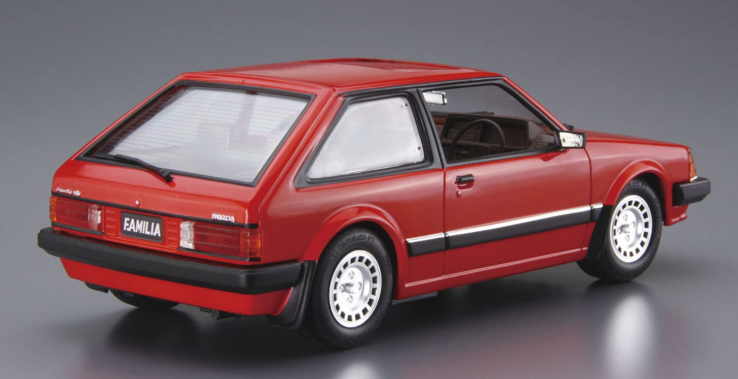 AOSHIMA The Model Car 1/24 Mazda Bd Familia Xg '80 Plastic Model- Japan Figure Store - #1 Bring To You The Best Japanese Goods