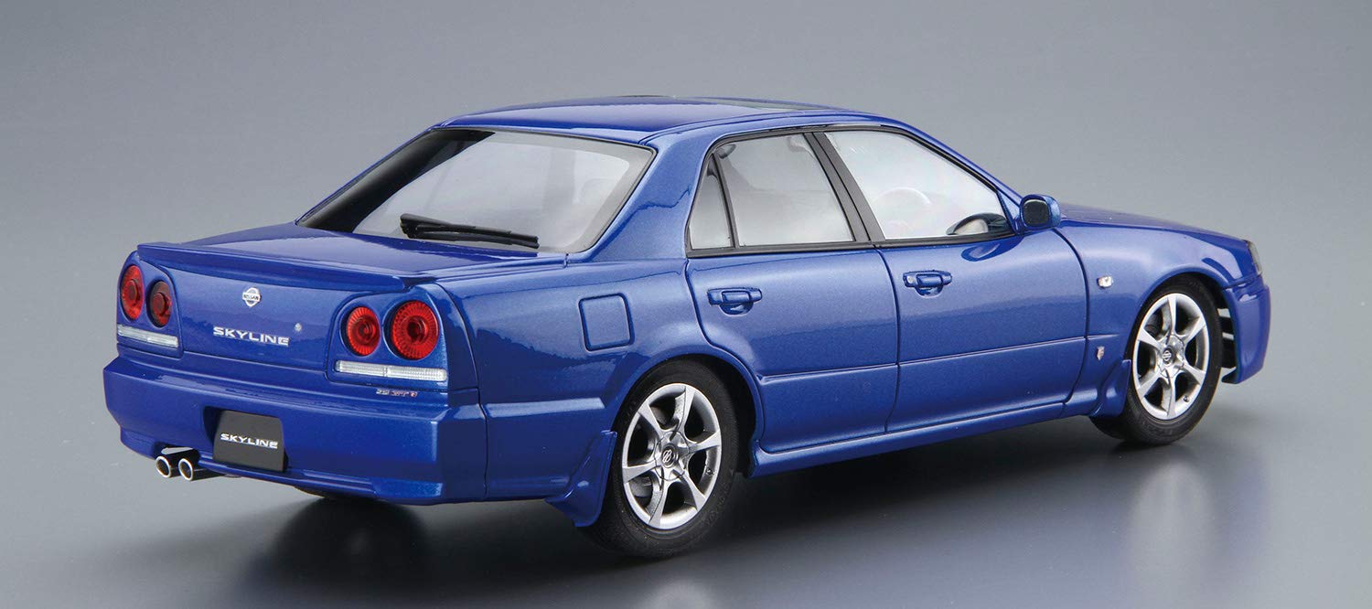 AOSHIMA The Model Car 1/24 Nissan Er34 Skyline 25Gt Turbo '01 Plastic Model- Japan Figure Store - #1 Bring To You The Best Japanese Goods