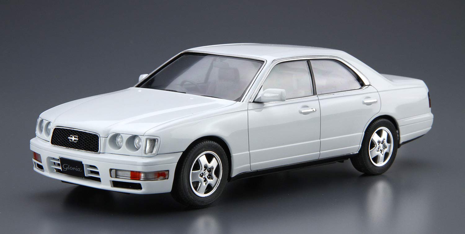 AOSHIMA The Model Car 1/24 Nissany33 Cedric/Gloria Gran Turismo '95 Plastic Model- Japan Figure Store - #1 Bring To You The Best Japanese Goods