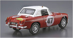 Aoshima Bunka Kyozai 1/24 The Model Car Series Sp Blmc G/Hm4 Mg-B Club Rally Ver. 1966 Plastic Model- Japan Figure Store - #1 Bring To You The Best Japanese Goods