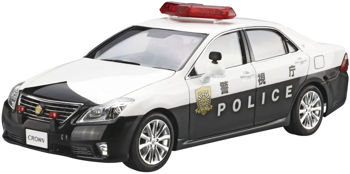 AOSHIMA The Patrol Car 1/24 No.6 Toyota Crown Grs202 Plastic Model- Japan Figure Store - #1 Bring To You The Best Japanese Goods