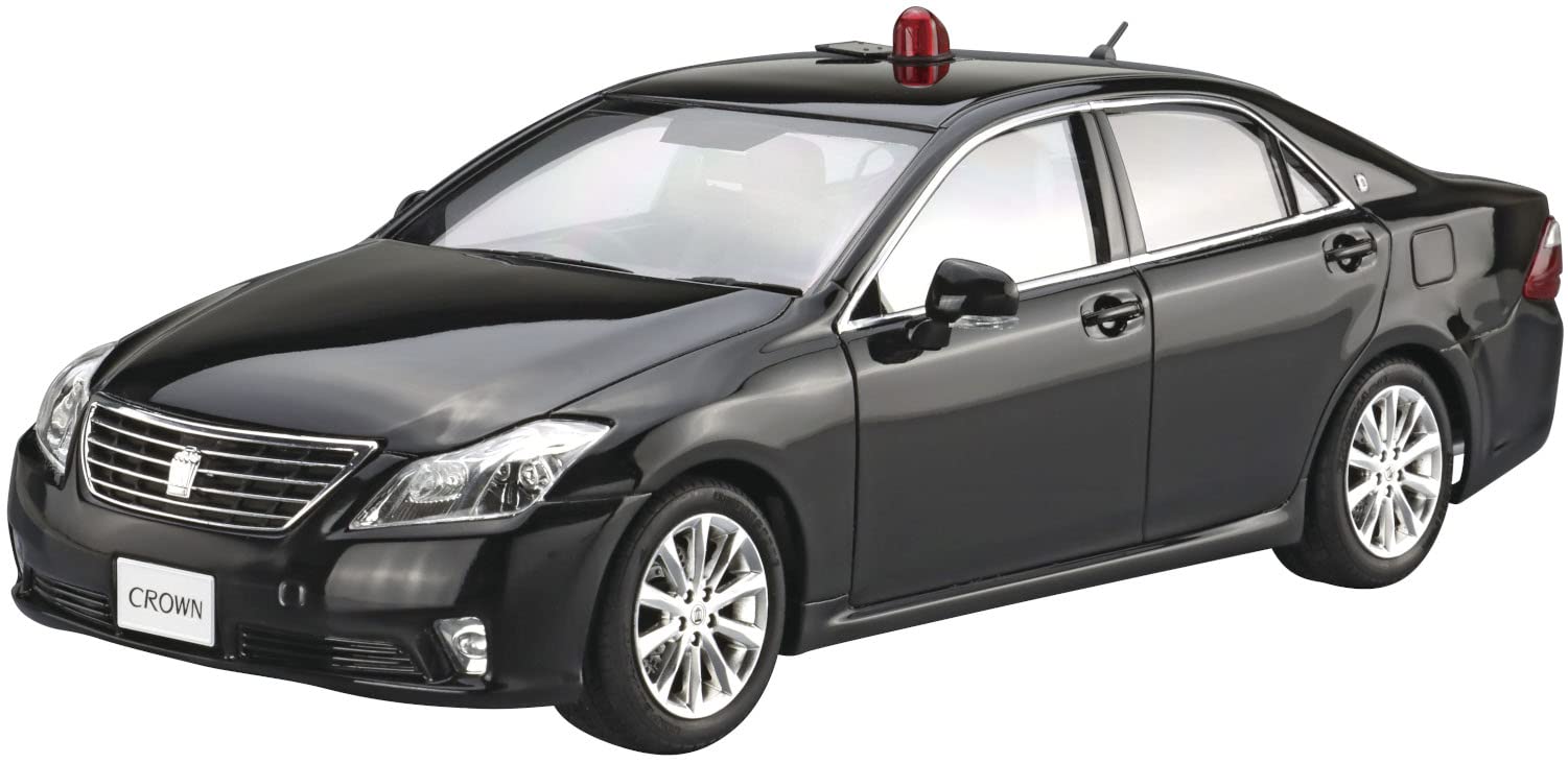 AOSHIMA The Patrol Car 1/24 No.6 Toyota Crown Grs202 Plastic Model- Japan Figure Store - #1 Bring To You The Best Japanese Goods