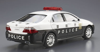 AOSHIMA The Patrol Car 1/24 No.6 Toyota Crown Grs202 Plastic Model- Japan Figure Store - #1 Bring To You The Best Japanese Goods