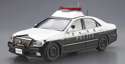 AOSHIMA The Patrol Car 1/24 No.7 Toyota Grs180 Crown Patrol Car For Traffic Plastic Model- Japan Figure Store - #1 Bring To You The Best Japanese Goods
