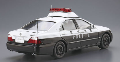 AOSHIMA The Patrol Car 1/24 No.7 Toyota Grs180 Crown Patrol Car For Traffic Plastic Model- Japan Figure Store - #1 Bring To You The Best Japanese Goods