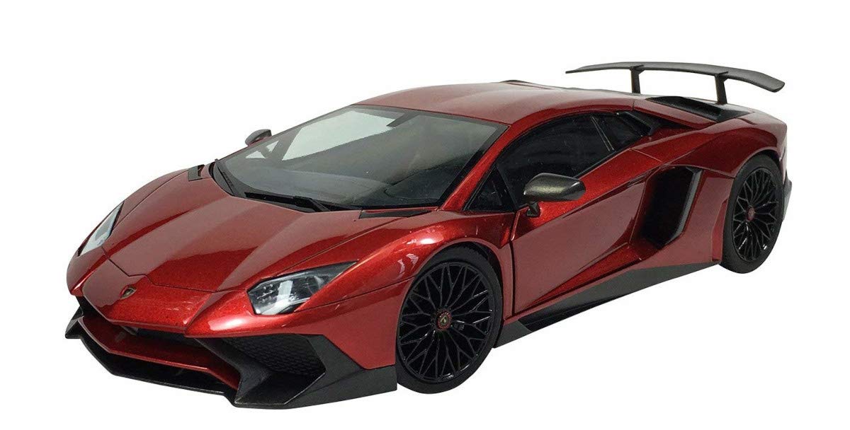 AOSHIMA The Super Car 1/24 '15 Lamborghini Aventador Sv Plastic Model- Japan Figure Store - #1 Bring To You The Best Japanese Goods