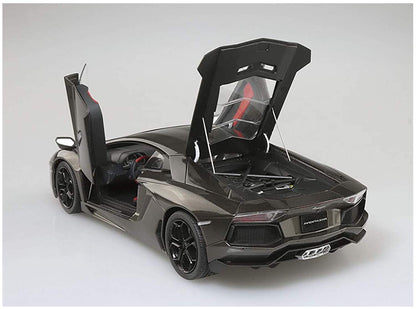 Aoshima Bunka Kyozai 1/24 The Supercar Series No.4 Lamborghini Aventador Lp700-4 2011 Plastic Model- Japan Figure Store - #1 Bring To You The Best Japanese Goods