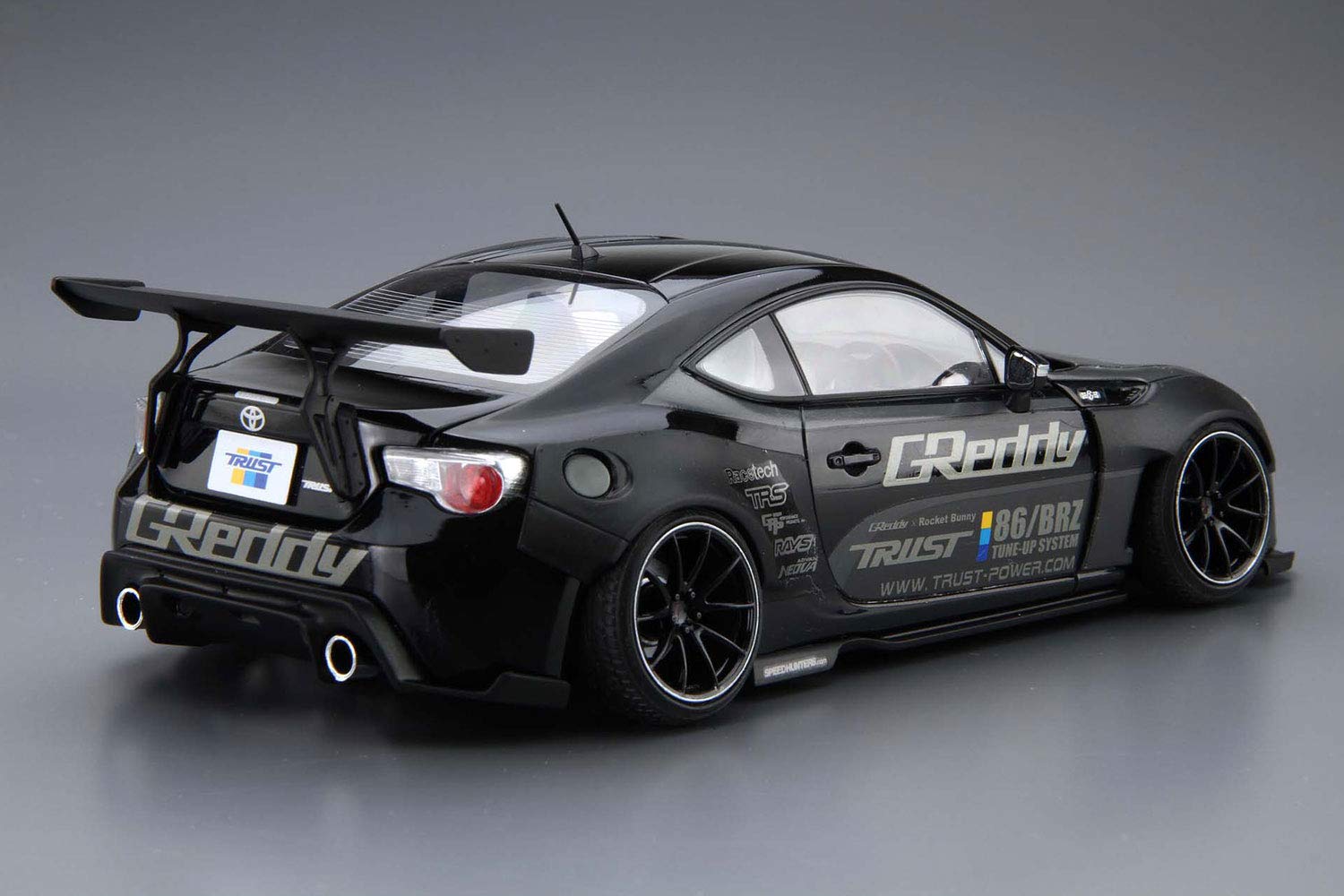 AOSHIMA The Tuned Car 1/24 Zn6 Toyota 86 Greddy & Rocket Bunny Volk Racing Ver. Plastic Model- Japan Figure Store - #1 Bring To You The Best Japanese Goods