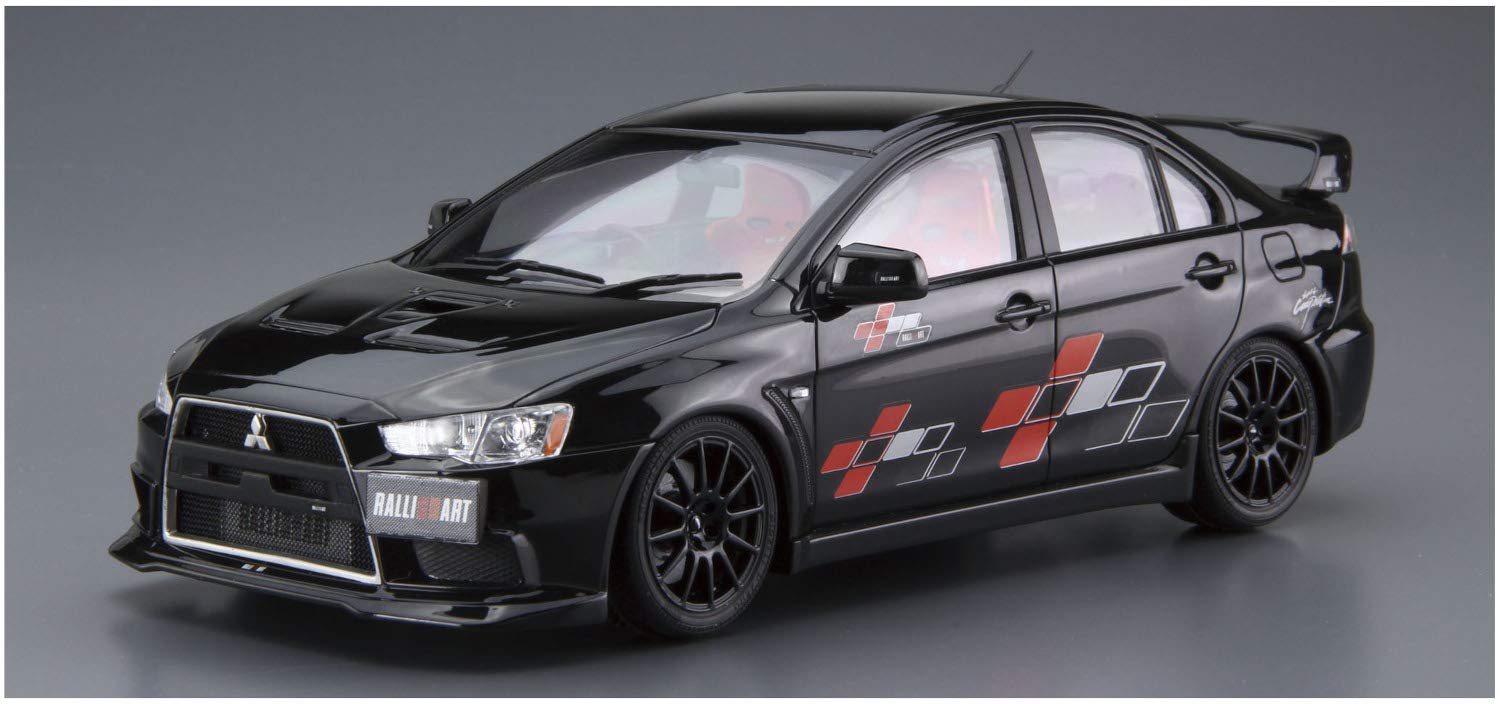 AOSHIMA The Tuned Car 1/24 Ralliart Cz4A Lancer Evolution X '07 Mitsubishi Plastic Model- Japan Figure Store - #1 Bring To You The Best Japanese Goods