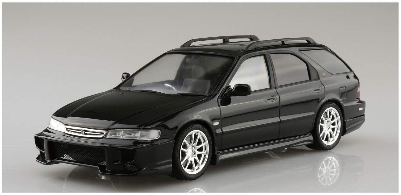 AOSHIMA The Tuned Car 1/24 Honda Wings West Cf2 Accord Wagon '96 Plastic Model- Japan Figure Store - #1 Bring To You The Best Japanese Goods