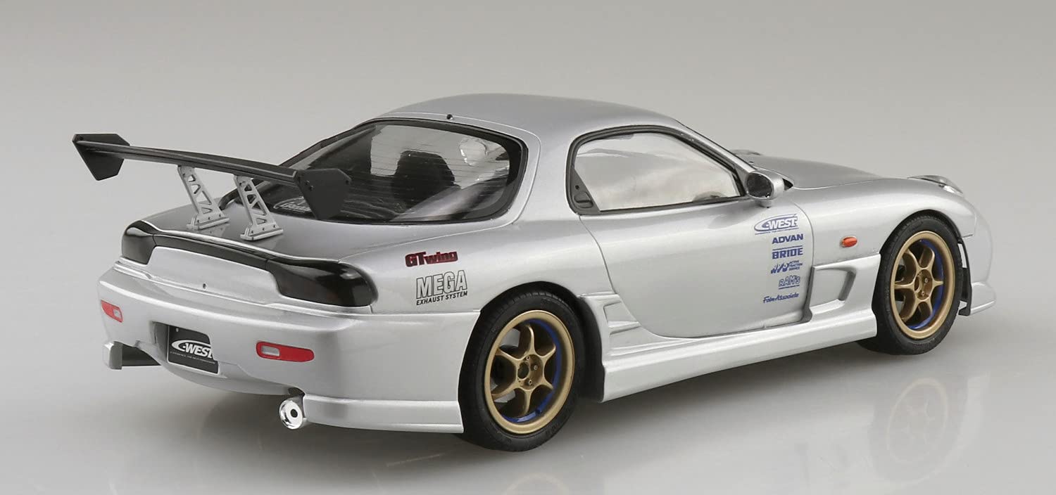 AOSHIMA The Tuned Car No.69 1/24 Mazda C-West Fd3S Rx-7 '99 Plastic Model- Japan Figure Store - #1 Bring To You The Best Japanese Goods