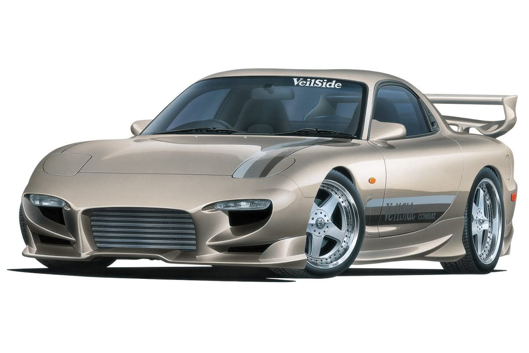 Aoshima The Tuned Car No.77 1/24 Veilside Combat Model Fd3S Rx-7 '99 Mazda Plastic Model- Japan Figure Store - #1 Bring To You The Best Japanese Goods