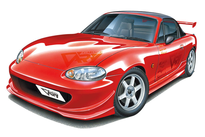 AOSHIMA The Tuned Car 1/24 Garage Belly Nb8C Roadster '99 Mazda Plastic Model- Japan Figure Store - #1 Bring To You The Best Japanese Goods