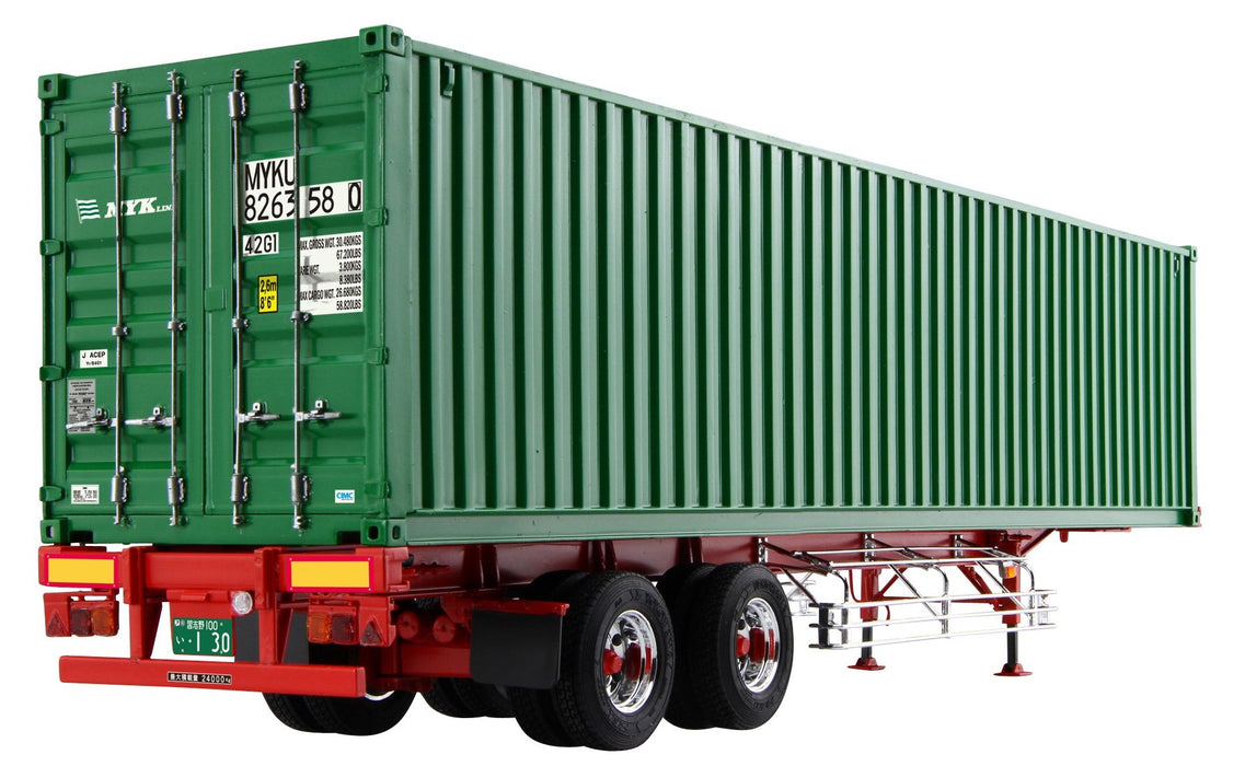 AOSHIMA Heavy Freight 1/32 40 Foot Sea Freight Container 2Axis Plastic Model- Japan Figure Store - #1 Bring To You The Best Japanese Goods