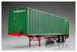 AOSHIMA Heavy Freight 1/32 40 Foot Sea Freight Container 2Axis Plastic Model- Japan Figure Store - #1 Bring To You The Best Japanese Goods
