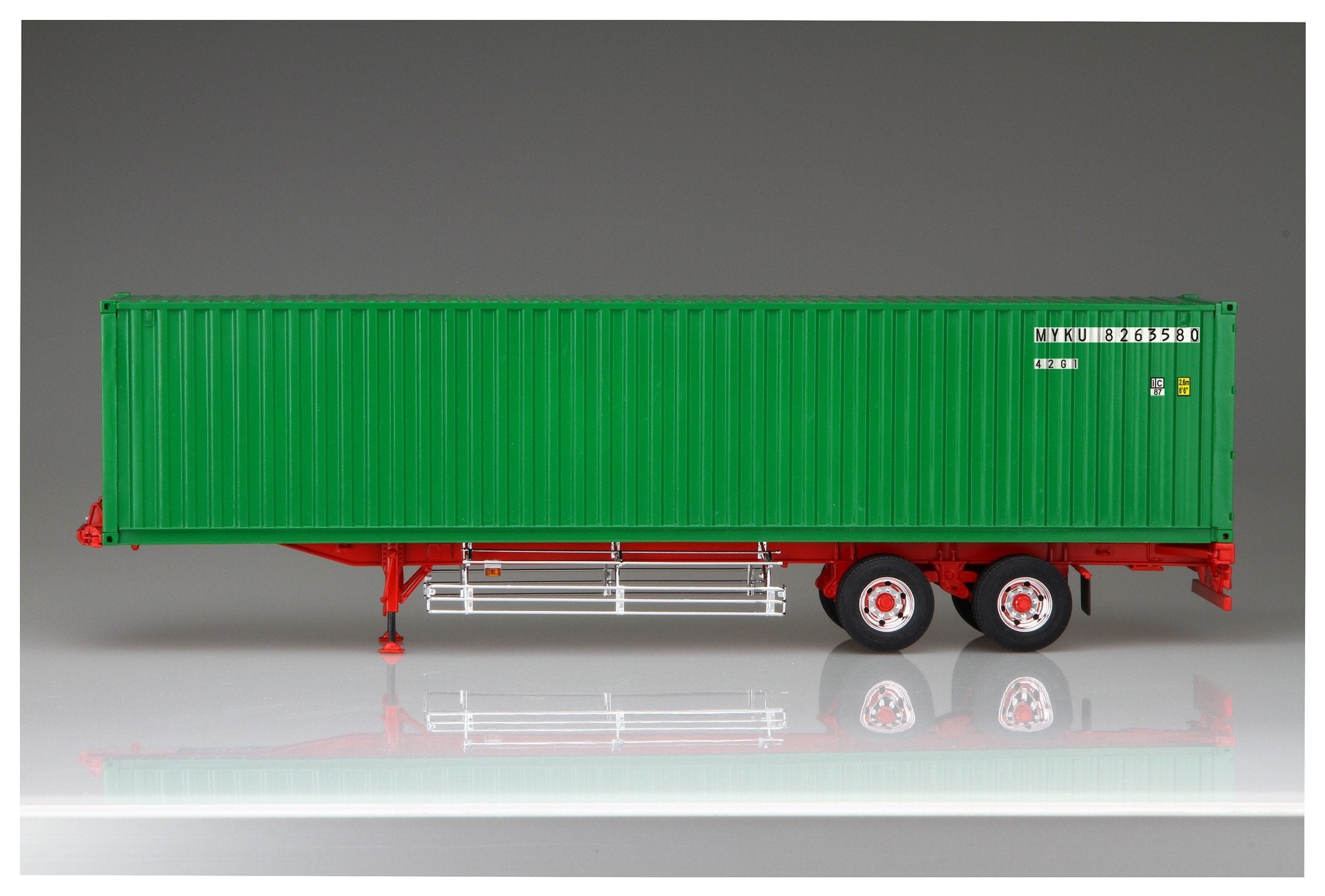 AOSHIMA Heavy Freight 1/32 40 Foot Sea Freight Container 2Axis Plastic Model- Japan Figure Store - #1 Bring To You The Best Japanese Goods