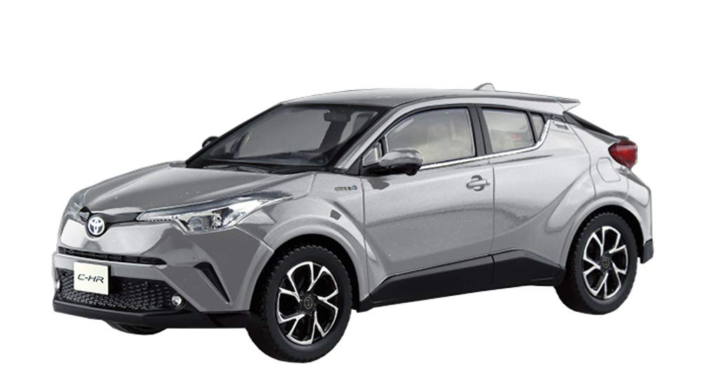 Aoshima Bunka Kyozai 1/32 The Snap Kit Series Toyota C-Hr Metalstream Metallic Color-Coded Plastic Model 06-C- Japan Figure Store - #1 Bring To You The Best Japanese Goods
