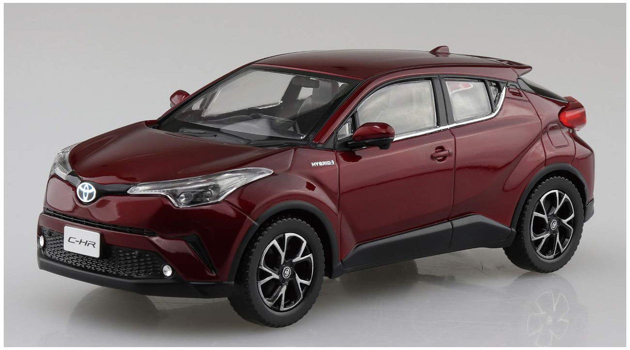 AOSHIMA 56370 06-D Toyota C-Hr Sensual Red Mica 1/32 Scale Pre-Painted Snap-Fit Kit- Japan Figure Store - #1 Bring To You The Best Japanese Goods