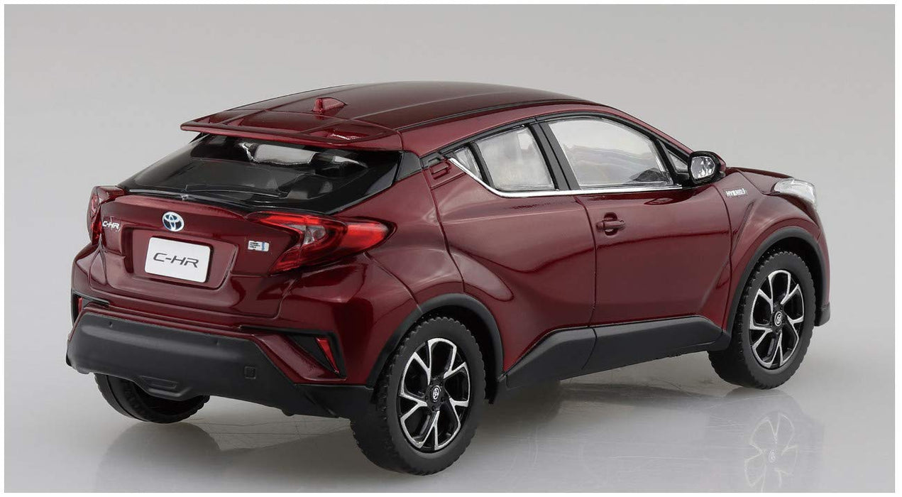 AOSHIMA 56370 06-D Toyota C-Hr Sensual Red Mica 1/32 Scale Pre-Painted Snap-Fit Kit- Japan Figure Store - #1 Bring To You The Best Japanese Goods