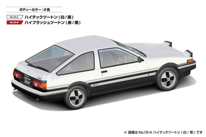 AOSHIMA The Snap Kit 1/32 Toyota Sprinter Trueno High Flash Two Tone R/B Plastic Model- Japan Figure Store - #1 Bring To You The Best Japanese Goods