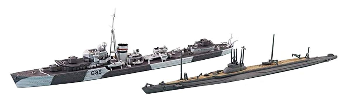 Aoshima Bunka Kyozai 1/700 Waterline Series Royal Navy Destroyer Jupiter Sp Plastic Model- Japan Figure Store - #1 Bring To You The Best Japanese Goods