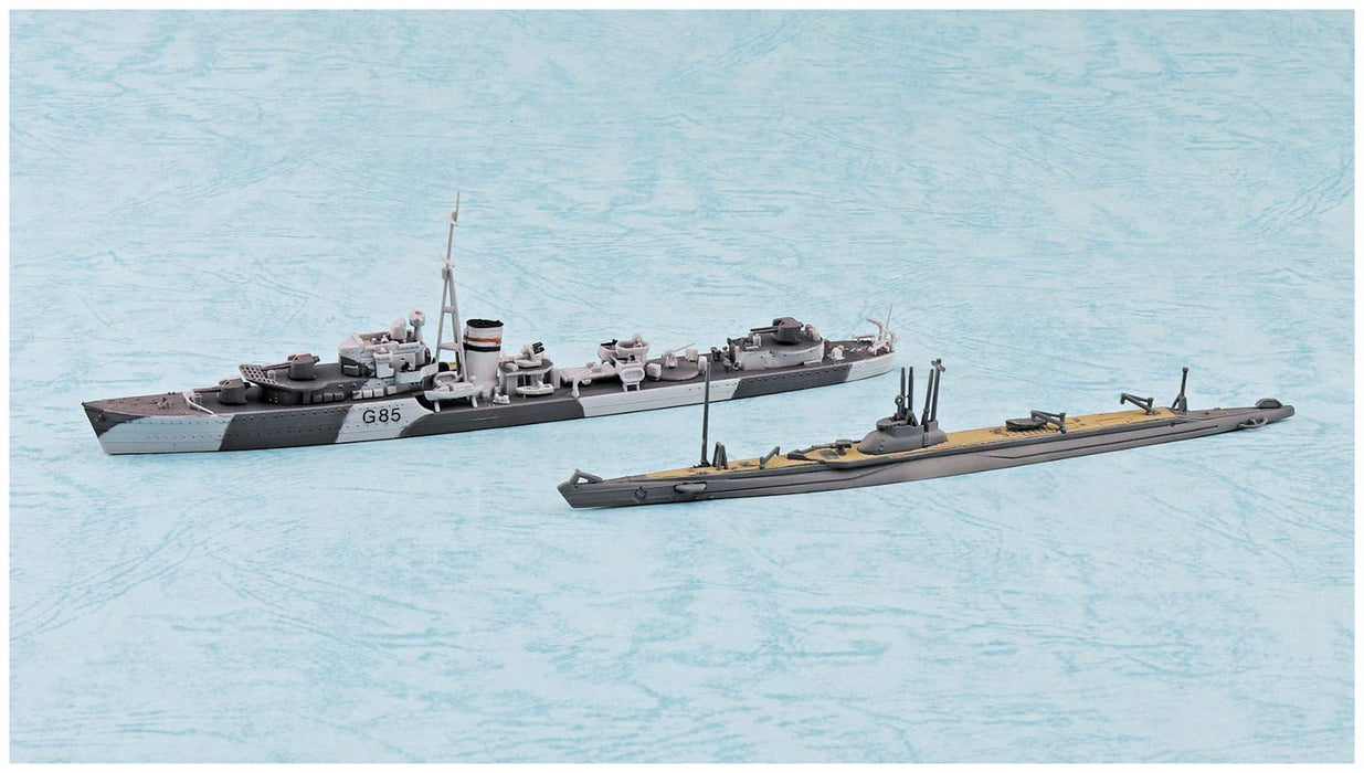 Aoshima Bunka Kyozai 1/700 Waterline Series Royal Navy Destroyer Jupiter Sp Plastic Model- Japan Figure Store - #1 Bring To You The Best Japanese Goods