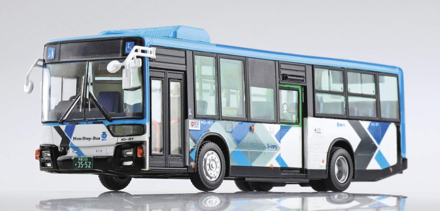 AOSHIMA Working Vehicle Series 1/80 Mitsubishi Fuso Mp38 Aero Star Seibu Bus Plastic Model- Japan Figure Store - #1 Bring To You The Best Japanese Goods