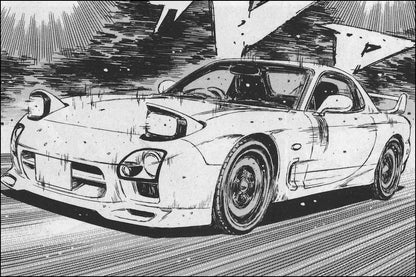 Aoshima Bunka Kyozai Initial D No.18 Keisuke Takahashi Fd3S Rx-7 Volume 18 Ssr Battle Specifications 1/24 Scale Plastic Model- Japan Figure Store - #1 Bring To You The Best Japanese Goods