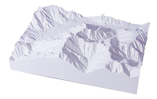 AOSHIMA Yamanami Northern Alps 1/50000 Kamikochi And Kasumizawadake- Japan Figure Store - #1 Bring To You The Best Japanese Goods