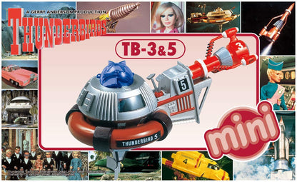 AOSHIMA 59289 Tb-3&5 Gerry Anderson Thunderbird Mini No.3 & No.5 Non-Scale Kit- Japan Figure Store - #1 Bring To You The Best Japanese Goods