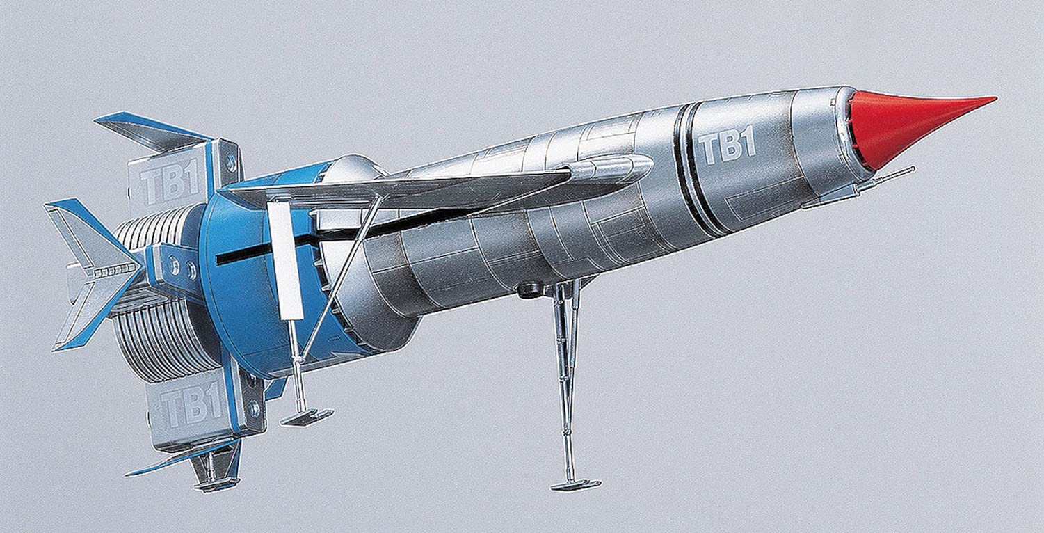 AOSHIMA Thunderbirds 1/144 Thunderbird No.1 Plastic Model- Japan Figure Store - #1 Bring To You The Best Japanese Goods