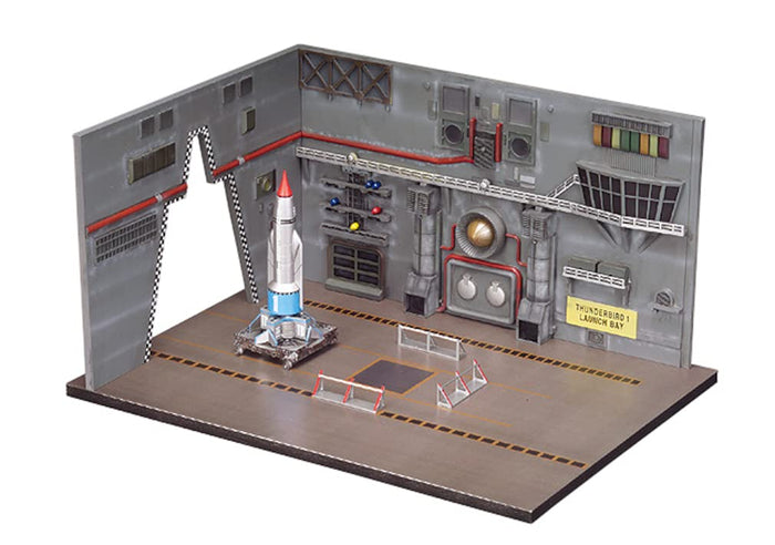 AOSHIMA Thunderbirds 1/350 Thunderbird 1 & Launch Bay Plastic Model- Japan Figure Store - #1 Bring To You The Best Japanese Goods
