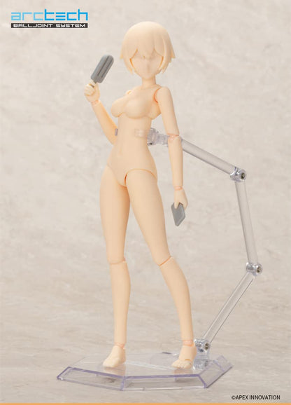 Apex Arctech Series Sp003 Female Figure w/ Stand Skin Color Ver.- Japan Figure Store - #1 Bring To You The Best Japanese Goods