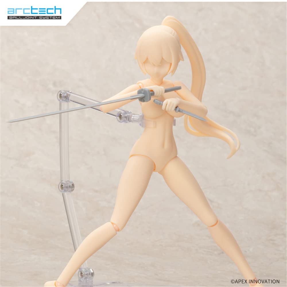 Apex Arctech Series Sp003 Female Figure w/ Stand Skin Color Ver.- Japan Figure Store - #1 Bring To You The Best Japanese Goods