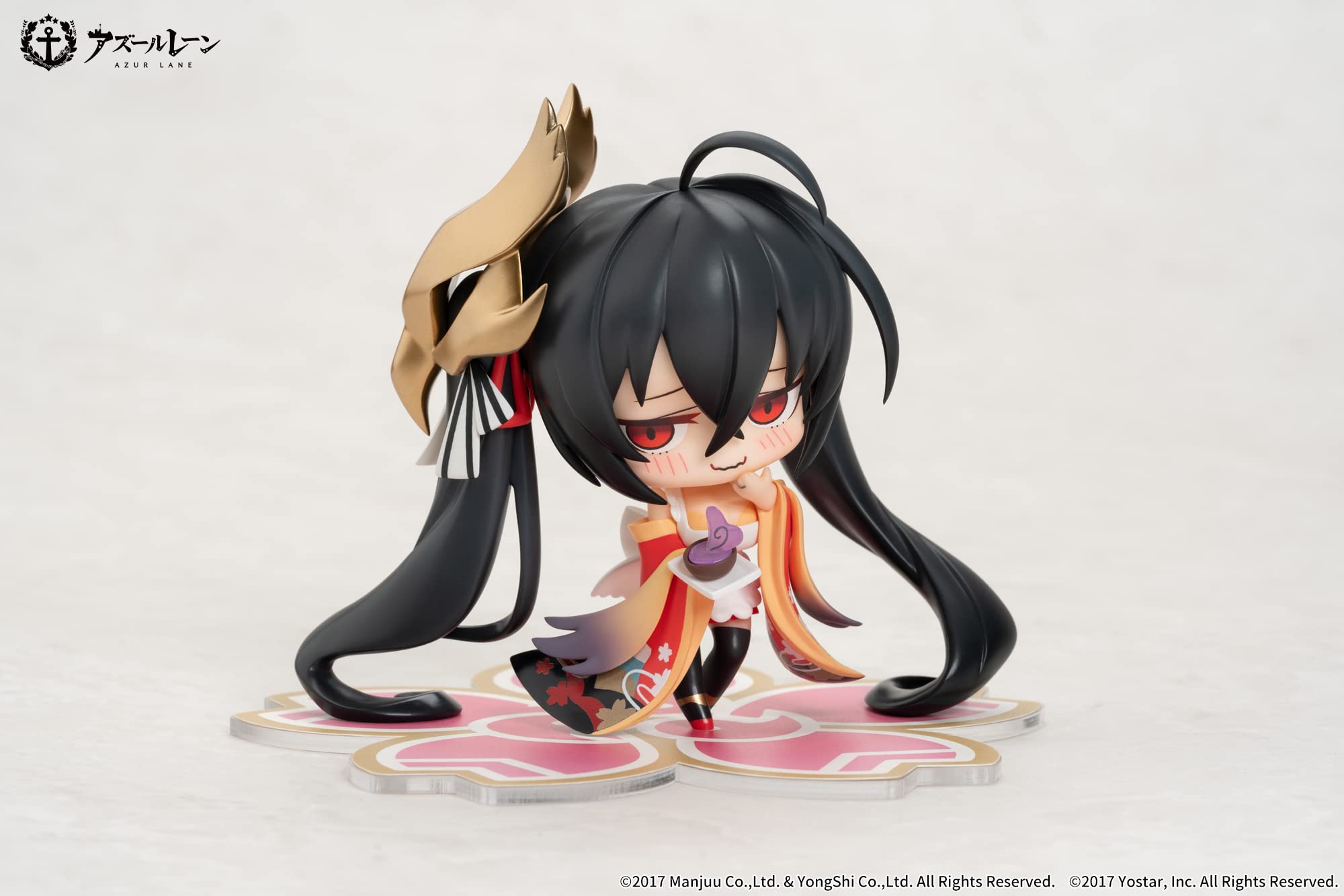 Apex Azur Lane Juus Time Chibi Figure Taiho Pvc Abs Painted Complete Figure- Japan Figure Store - #1 Bring To You The Best Japanese Goods