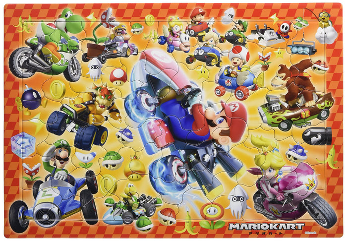 APOLLO-SHA 25-132 Jigsaw Puzzle Super Mario Mario Cart 75 Pieces Child Puzzle- Japan Figure Store - #1 Bring To You The Best Japanese Goods