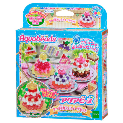 Epoch Aquabeads Cake & Cafe Sweets Set Age 6 & Up Water Sticks Toy AQ-282- Japan Figure Store - #1 Bring To You The Best Japanese Goods
