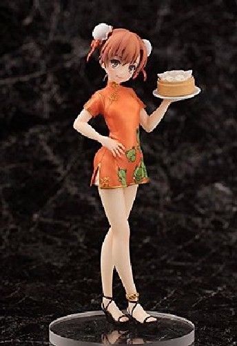 Aquamarine Mikoto Misaka Chinese Dress Style 1/8 Pvc Figure F/s
