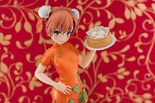 Aquamarine Mikoto Misaka Chinese Dress Style 1/8 Pvc Figure F/s
